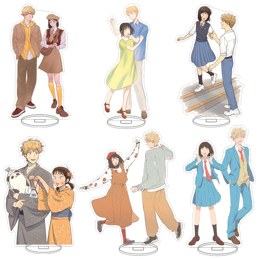Anime Merchandise Collection - ستاند أكريليك أنيمي بطول 16 سم